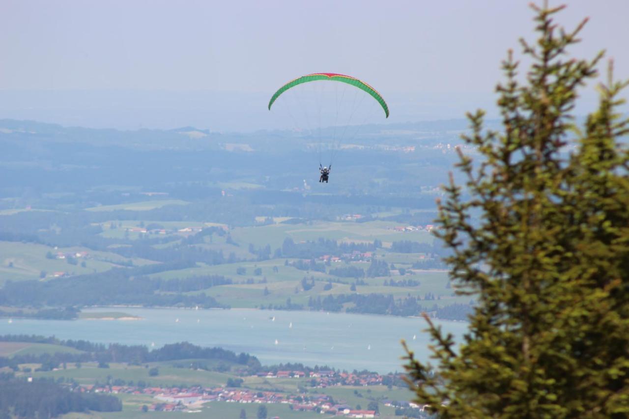 Ferienwohnung Weber Alpenglueck Lechbruck Esterno foto